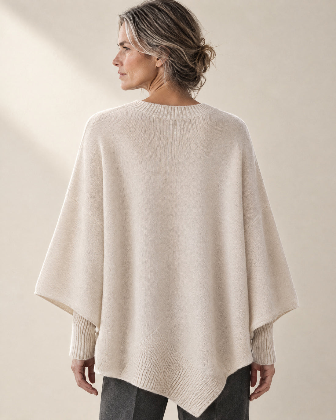 Oversized Poncho Jumper