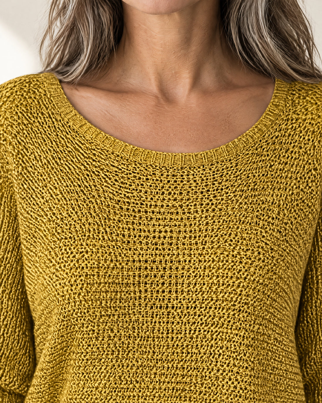 Three-Quarter Sleeve Jumper
