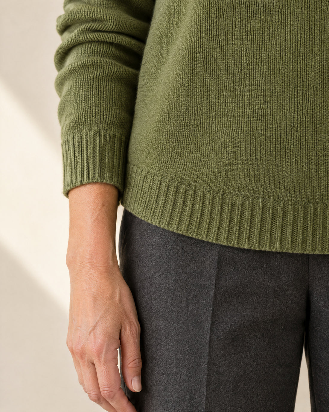 Four-Button Henley Jumper
