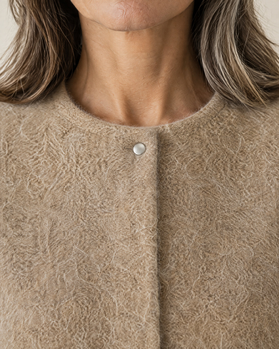 Brushed Longline Cardigan