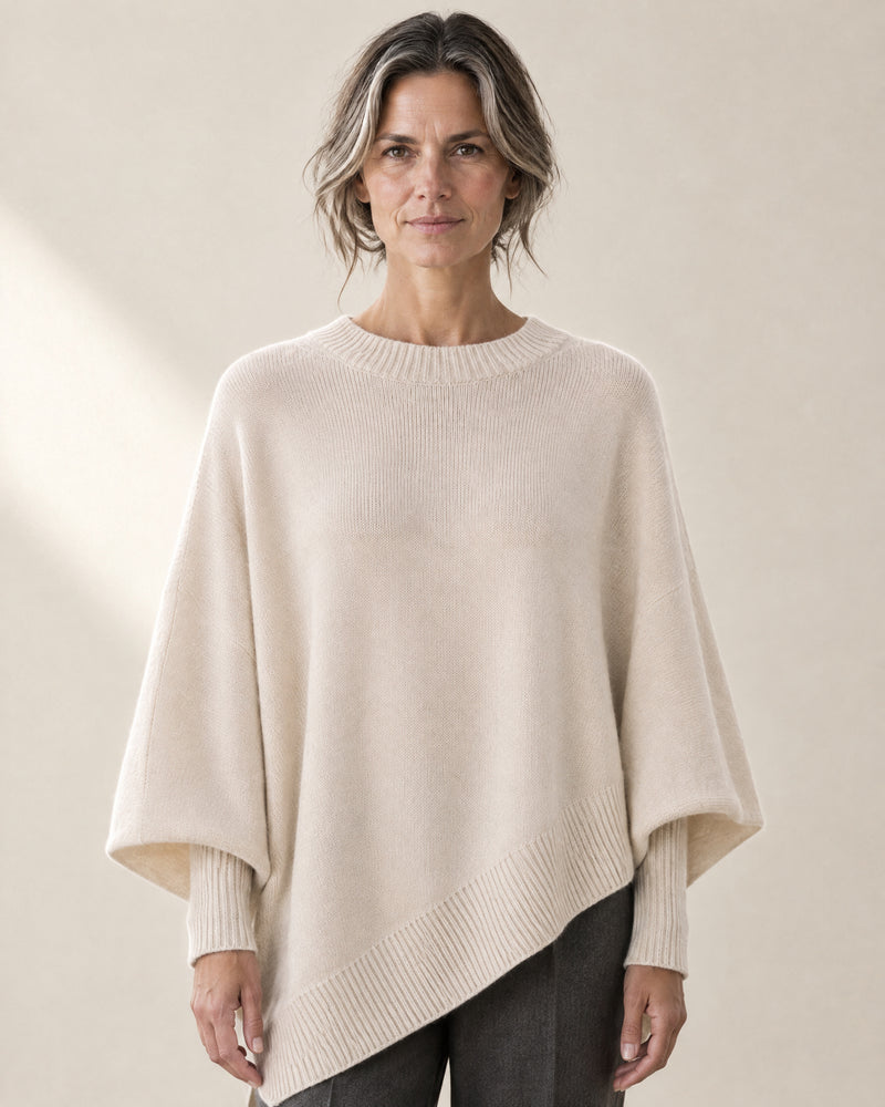 Oversized Poncho Jumper