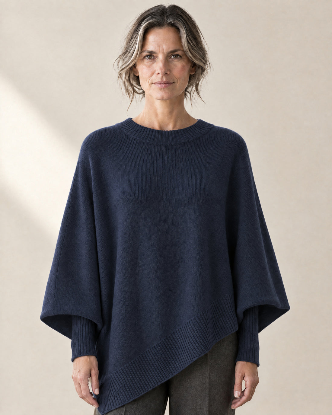 Oversized Poncho Jumper