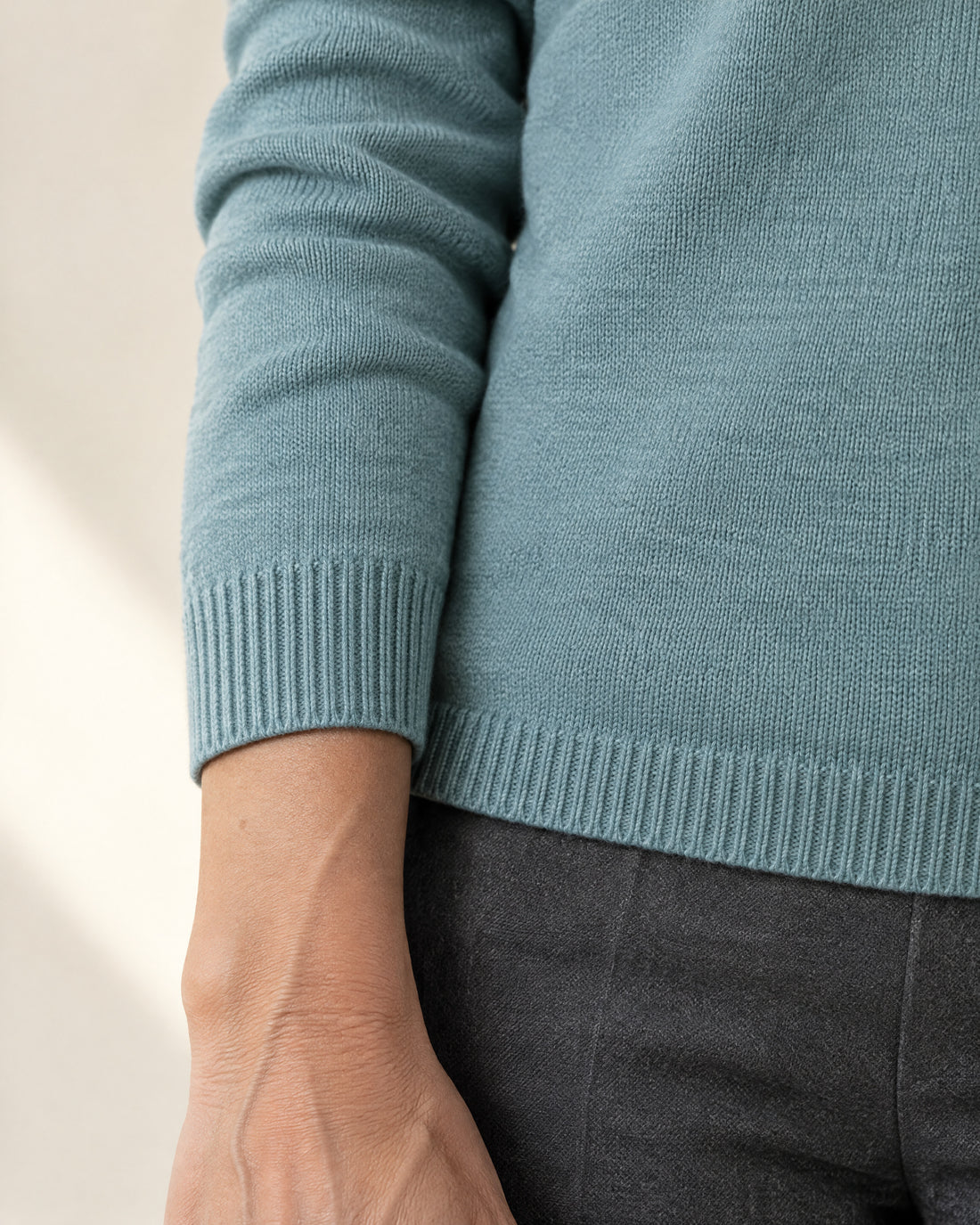 Nordic Yoke Crew Neck Jumper