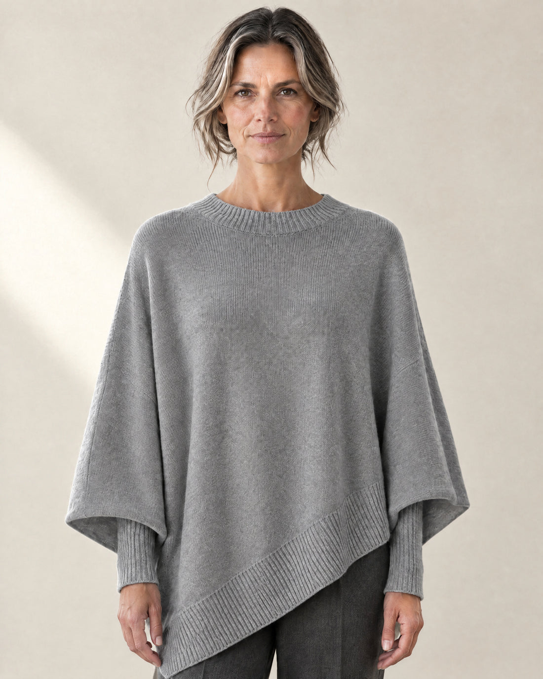 Oversized Poncho Jumper