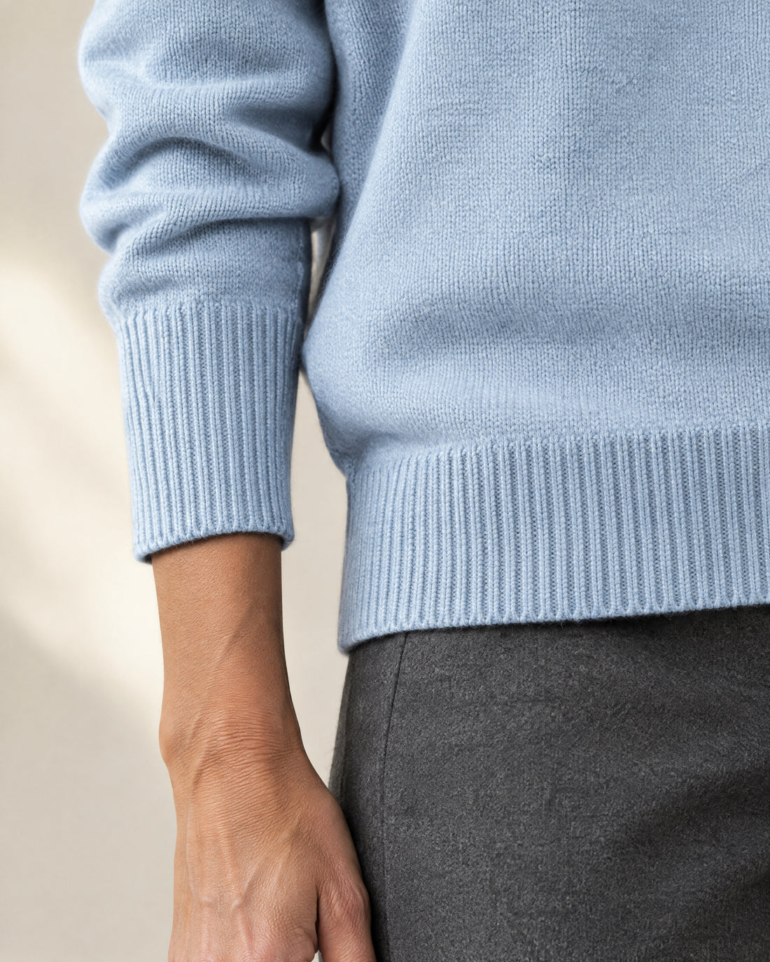 Slouchy Roll Neck Jumper